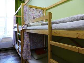Гостиница Like Hostel Tsentr Тольятти Односпальная кровать в общем номере-3